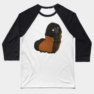 Polite Wooly Bear Caterpillar Baseball T-Shirt